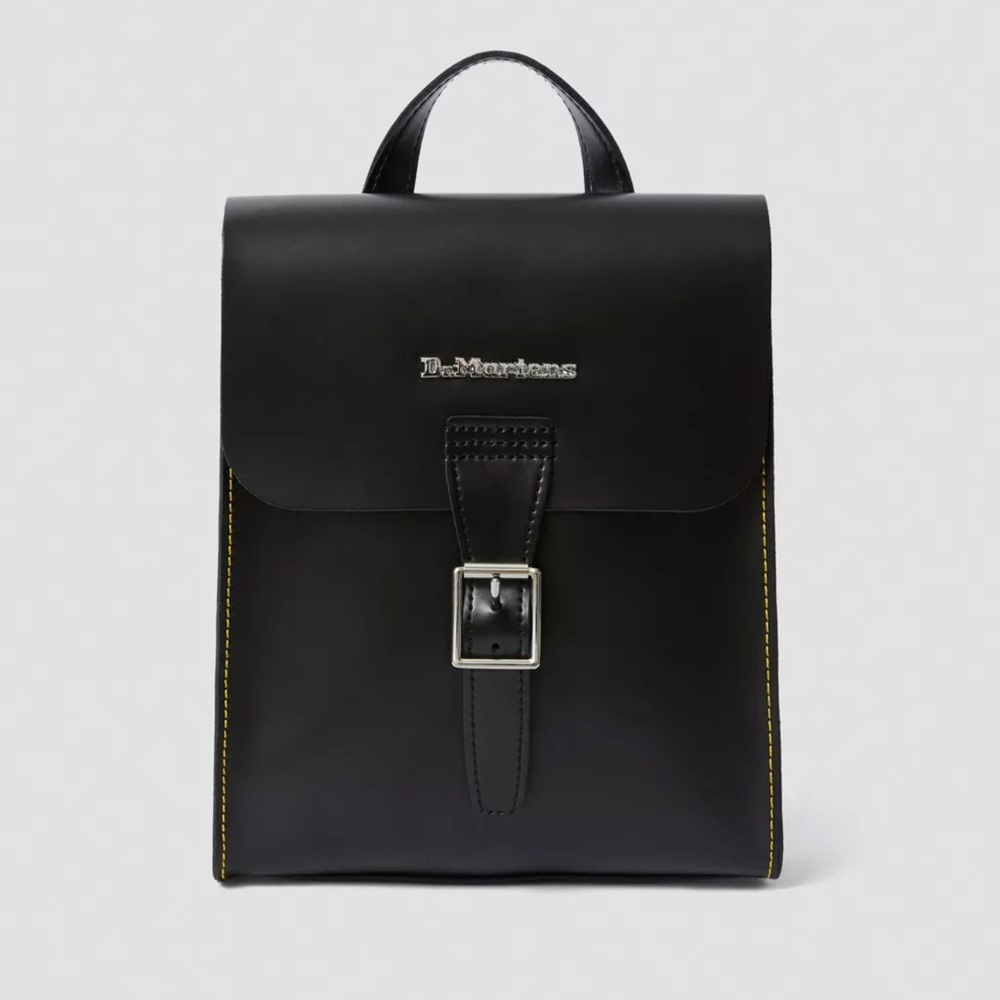 Dr. Martens Mini Black Leather Backpack